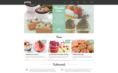 Cafe and Restaurant Joomla Template