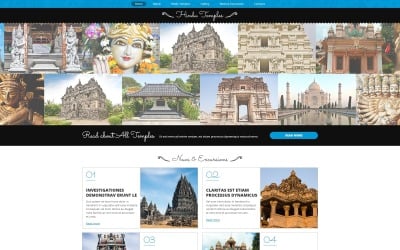 Hinduism 响应 Joomla Template