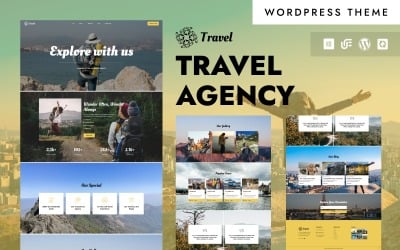 Travel - Travel &amp;amp; Tour Agency WordPress Elementor Theme