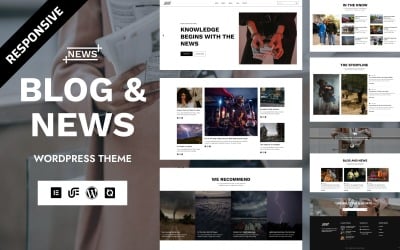 News Pulse — тема WordPress Elementor для цифровых новостей и журналов