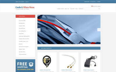 Electronics Store VirtueMart Template