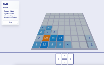 2048 Cubed : Logique immersive en 3D