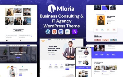 Mloria - İş Danışmanlığı ve BT Ajansı WordPress Teması