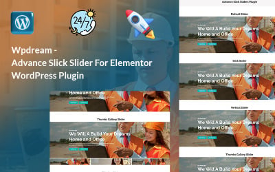 Wpdream – Advance Slick Slider pro plugin Elementor WordPress