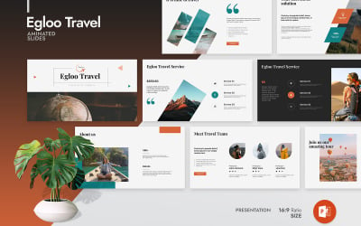 Egloo Travel  PowerPoint Presentation Template