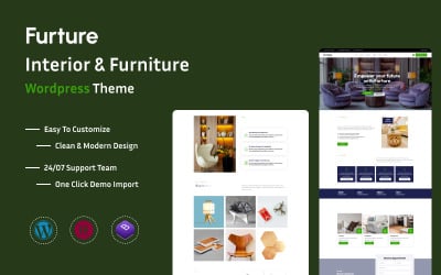 Furture - Interior And Furniture WordPress Theme