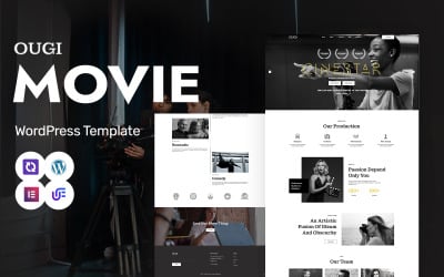 OUGI - Cinema And Director Portfolio WordPress Elementor Theme