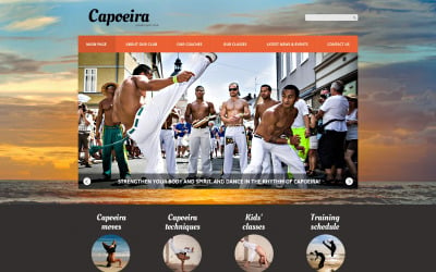 Martial Arts Responsive Joomla Template