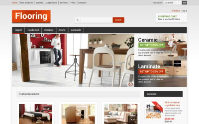 Flooring ZenCart Template