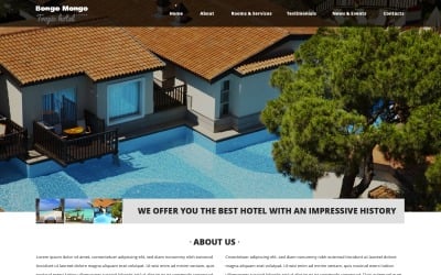 Hôtels Drupal Template