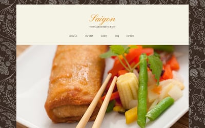 Vietnamese Restaurant Responsive Joomla Template