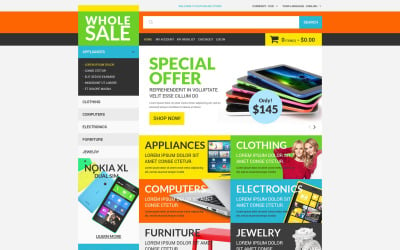 Wholesale Store Magento Theme