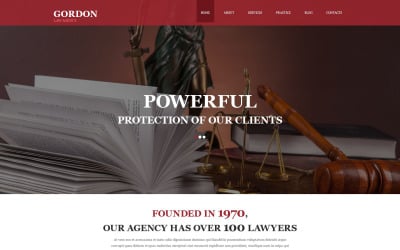 Law Firm Muse Template