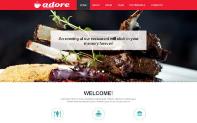 Cafe and Restaurant Muse Template