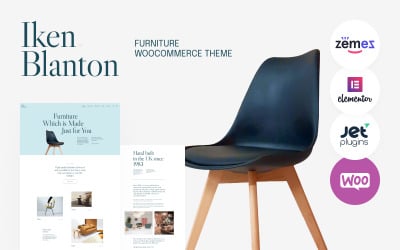 Iken Blanton -家具和室内设计的WordPress主题