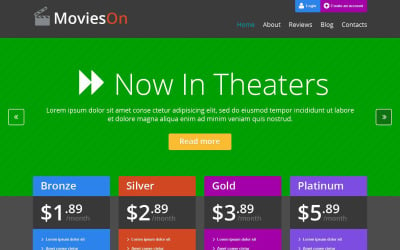 Movie Entertainment WordPress Theme