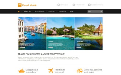 Travel Guide WordPress Theme