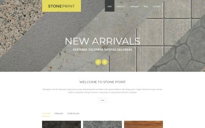 Flooring Materials Joomla Template