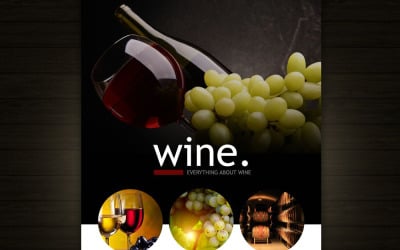 葡萄酒响应式通讯模板