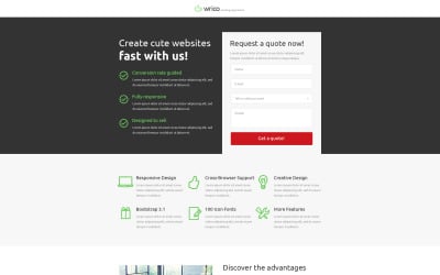 Web Development - Unbounce template