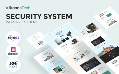Ikcon科技-安全系统WordPress主题