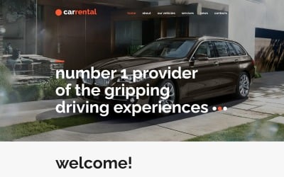 Rental Cars Joomla Template