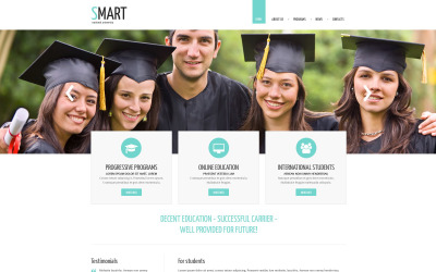 University Responsive Drupal Template