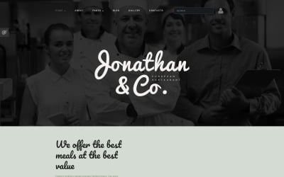 Jonathan Co Joomla模板