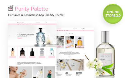 香水 &amp;amp; Cosmetics 电子商务 Shopify Theme