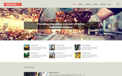 Industrial Co. Drupal Template