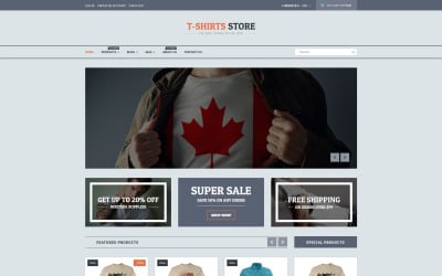 T-shirt Shop Responsive Shopify Theme