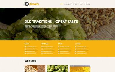 Brewery Muse Template