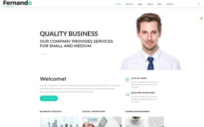 Fernando - Consulting Ready-to-Use Modern Joomla Template