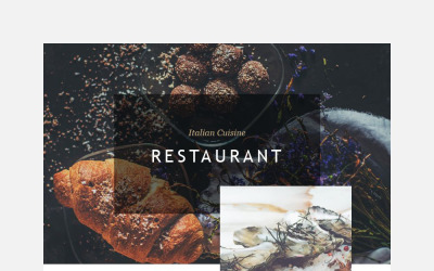 Italiaans Restaurant Responsive Nieuwsbrief Template