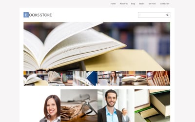 Library Responsive WordPress Theme