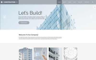 建设有限公司. -建筑公司多页企业Joomla模板