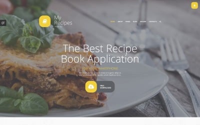 My Recipes Joomla Template