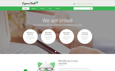 Express Bank Drupal模板