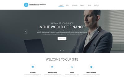 Professional Employment Drupal Template