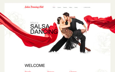 Dance Studio Muse Template