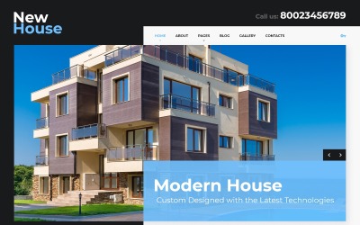 New House Joomla Template