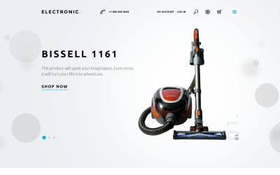 Home Electronics Magento Theme