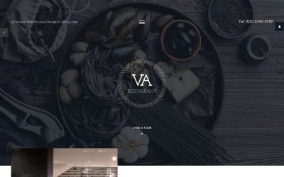 Шаблон Joomla VA Restaurant