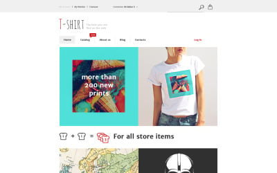 T- Shirt VirtueMart Template