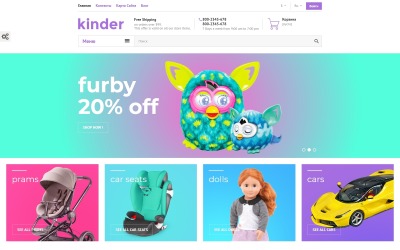 Kinder PrestaShop Theme