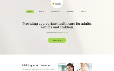 Home Health Care WordPress Theme