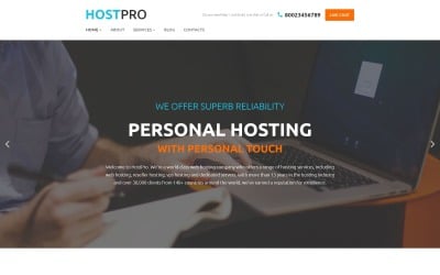 HostPro WordPress Theme