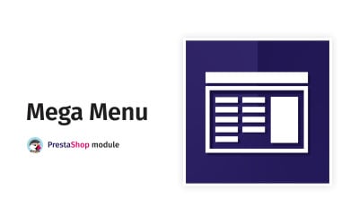 MegaMenu PrestaShop module