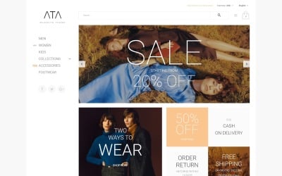 ATA - Fashion Magento Theme