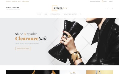 Tema de Jewelrix Magento